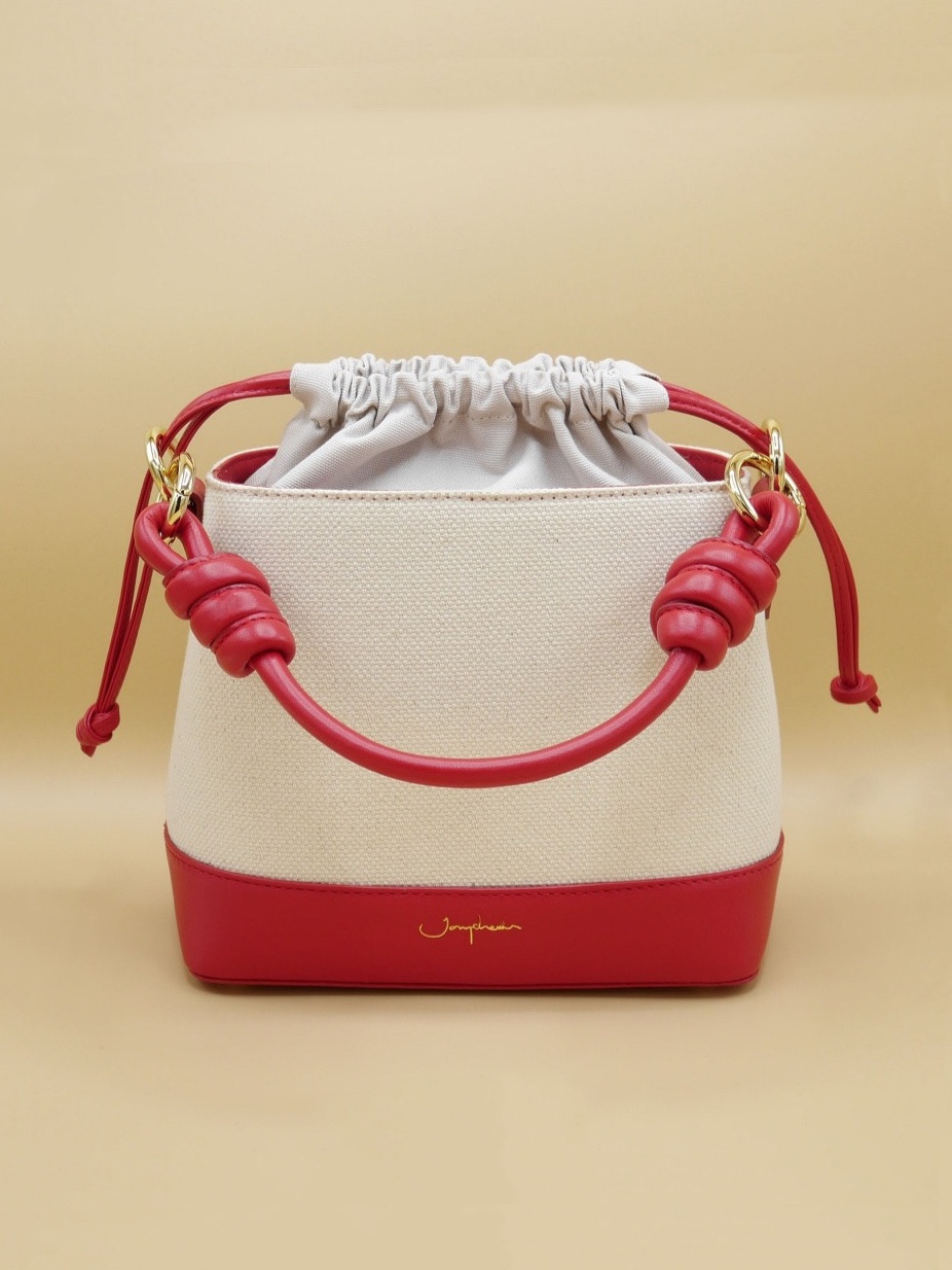 Fuji Bucket Bag｜Canvas Red 