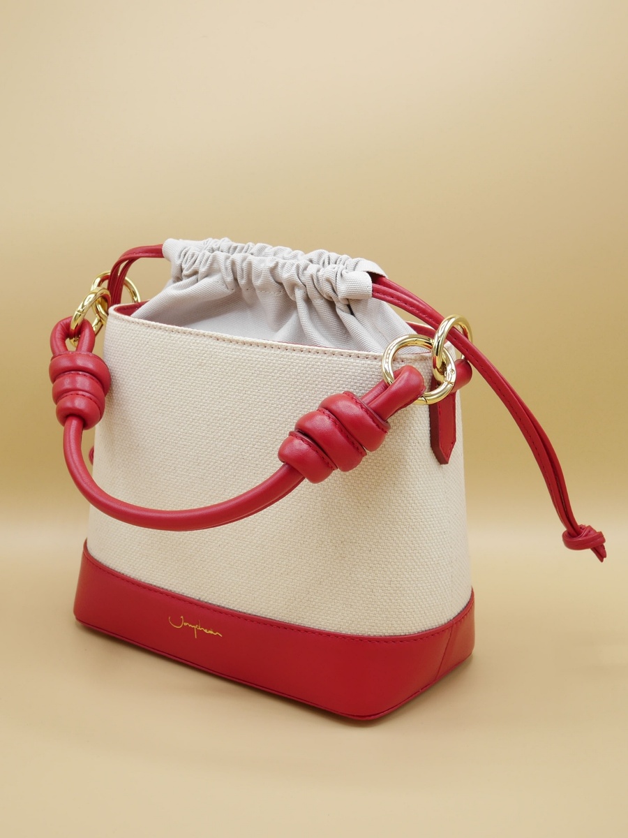 Fuji Bucket Bag｜Canvas Red 