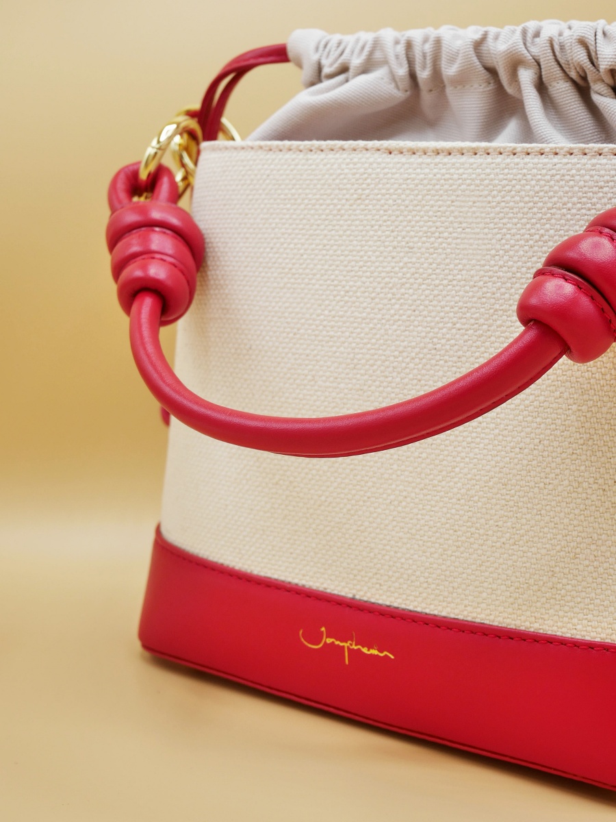 Fuji Bucket Bag｜Canvas Red 