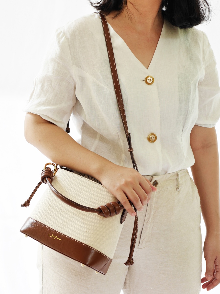 Fuji Bucket Bag｜Canvas Espresso 