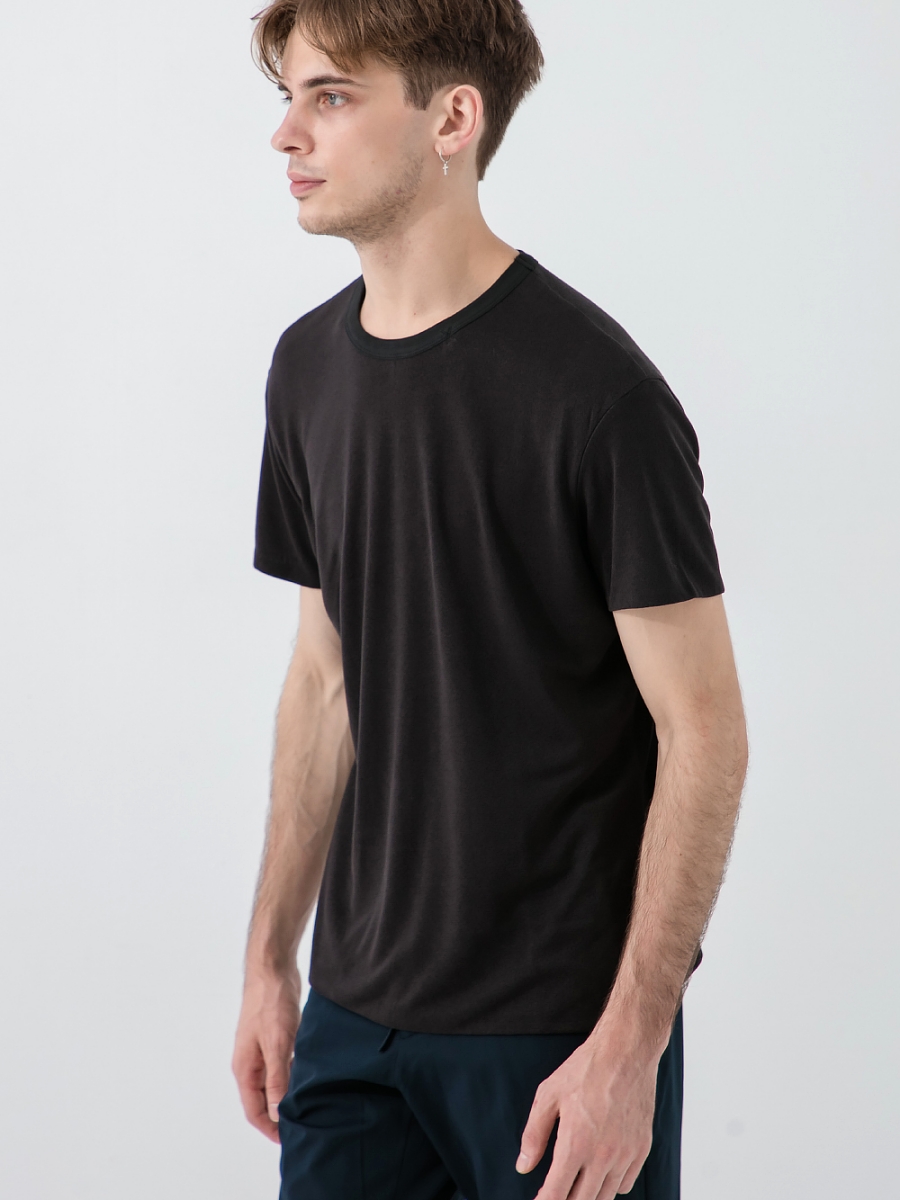 Papier Tee Black Men