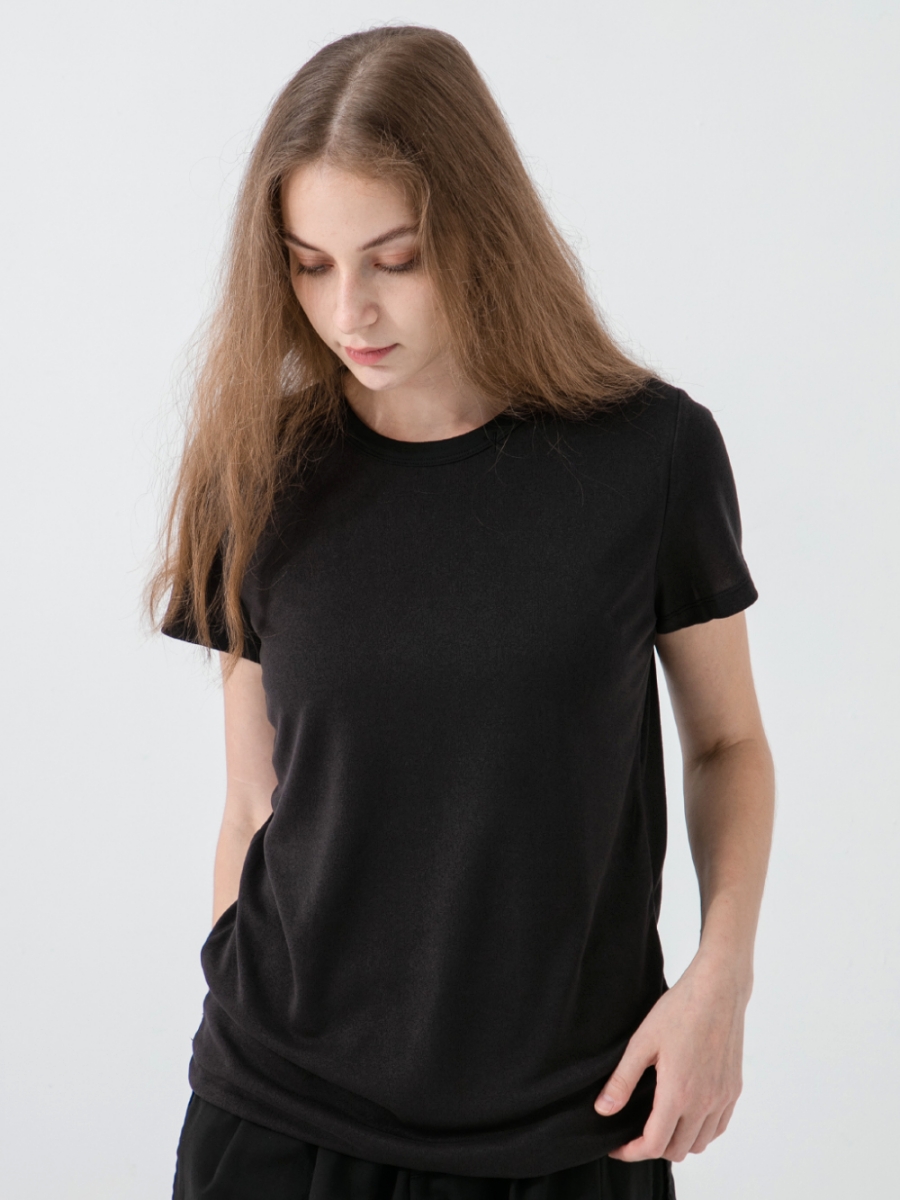 Papier Tee Black Women