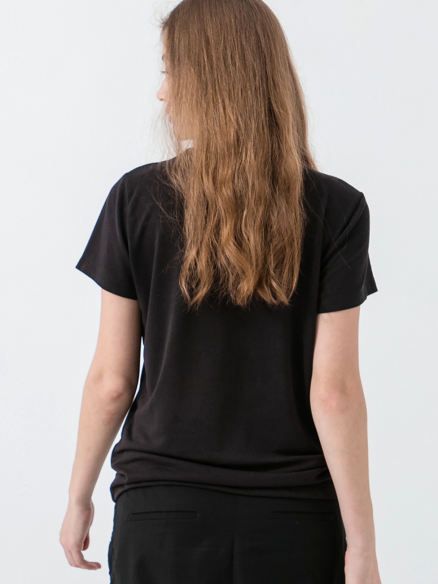 Papier Tee Black Women