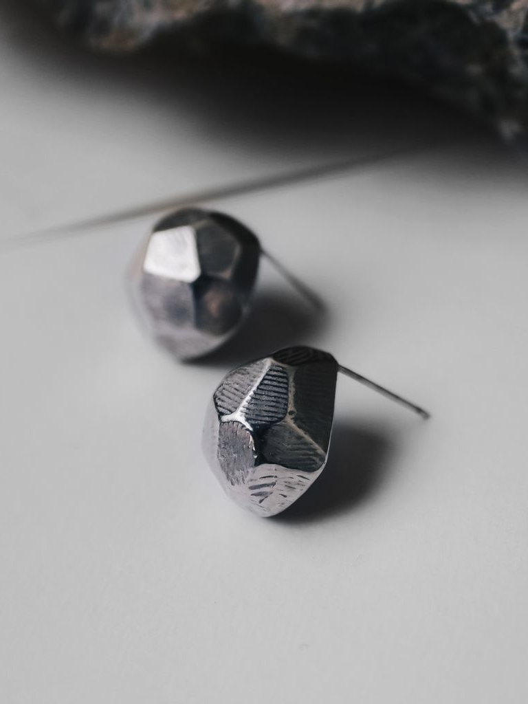 Meteor｜Lost Stars Silver Ear Studs