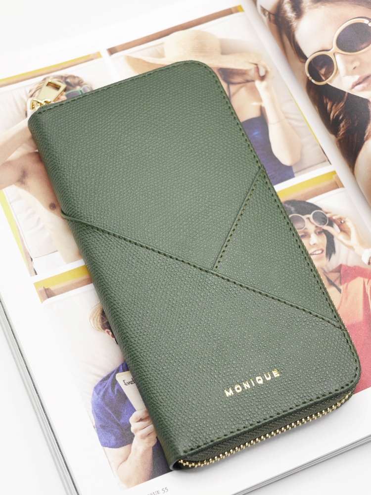  Ellie Wallet｜Emerald Green