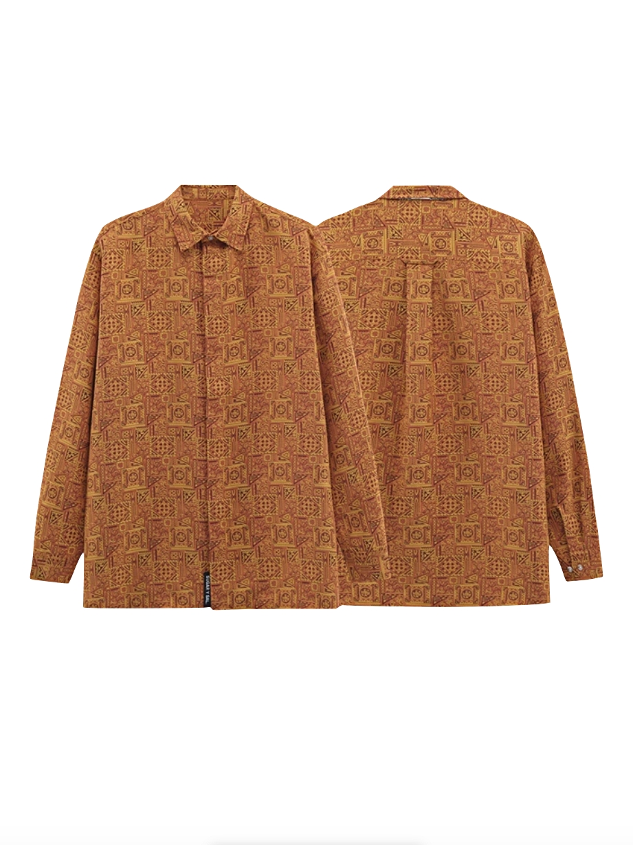 SYS｜Japan Fabric Vintage Oversize Totem Shirt