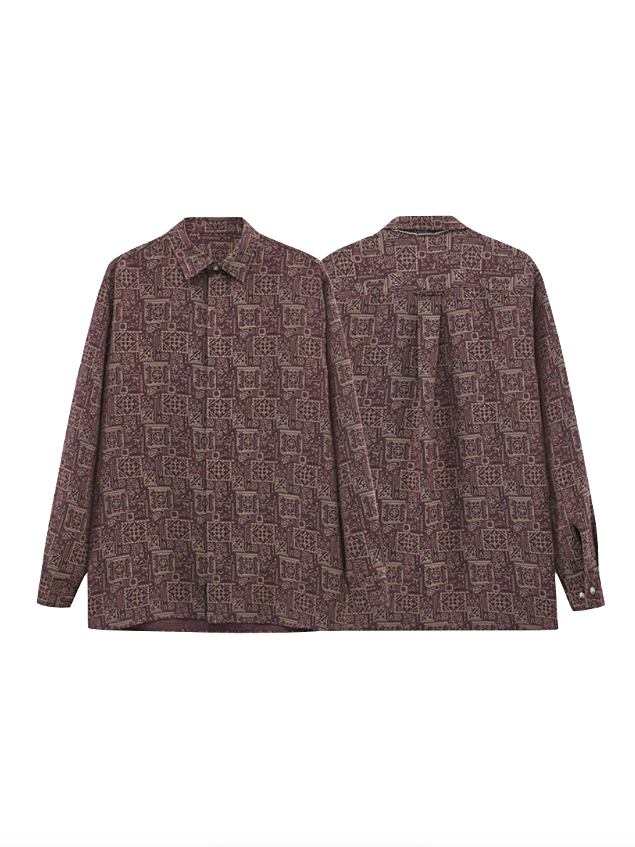 SYS｜Japan Fabric Vintage Oversize Totem Shirt