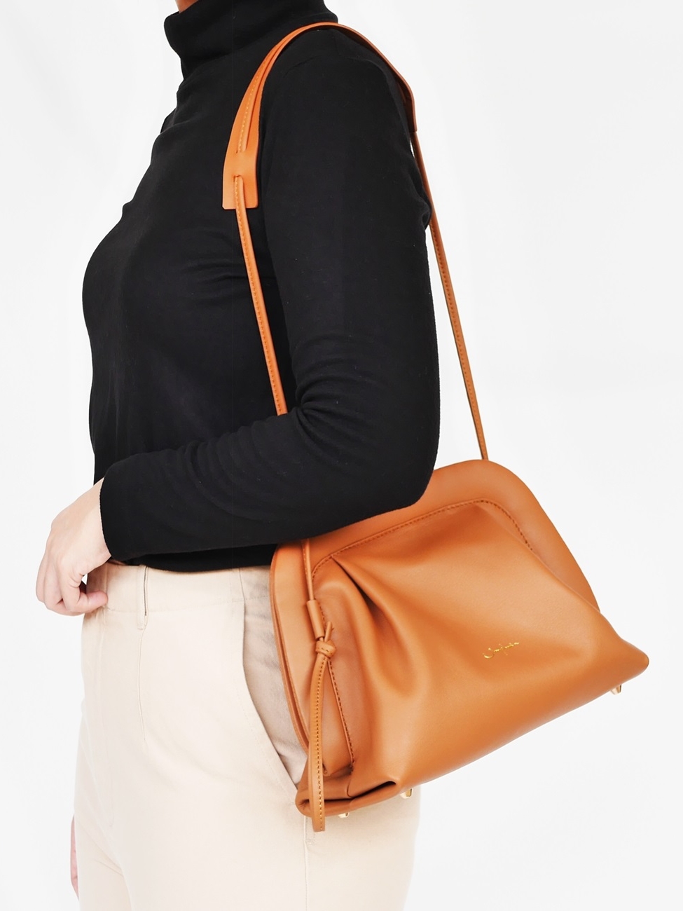 Lolli Cross-body Bag｜Caramel