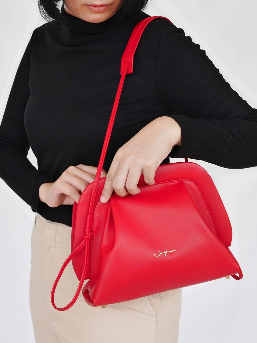 Lolli Cross-body Bag｜Tomato Red