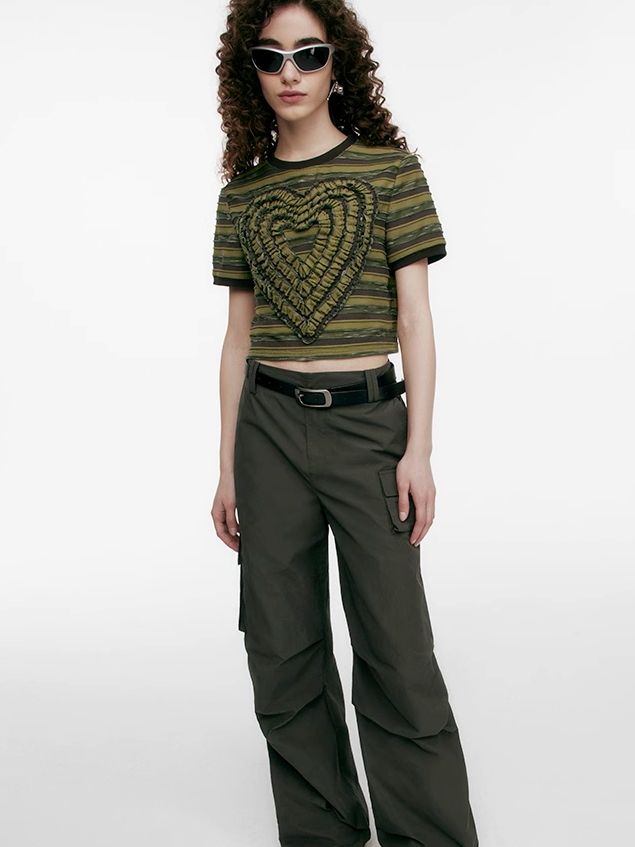 Demode｜ American Pocket Folded Cargo Pants