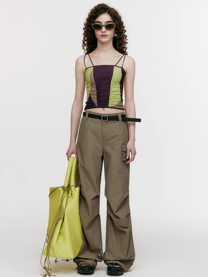 Demode｜ American Pocket Folded Cargo Pants