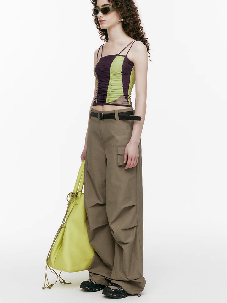 Demode｜ American Pocket Folded Cargo Pants
