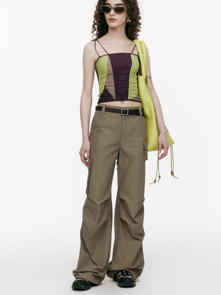 Demode｜ American Pocket Folded Cargo Pants