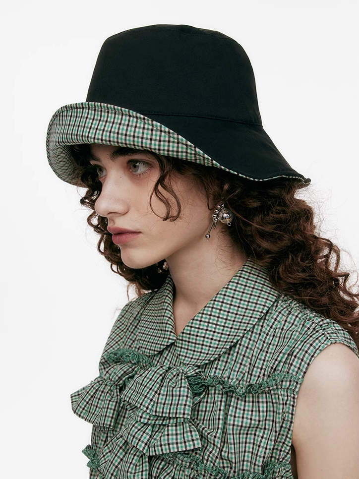 Demode｜2-Ways Checkered Hat