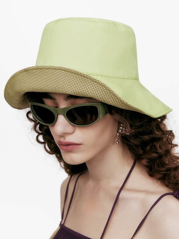 Demode｜2-Ways Checkered Hat