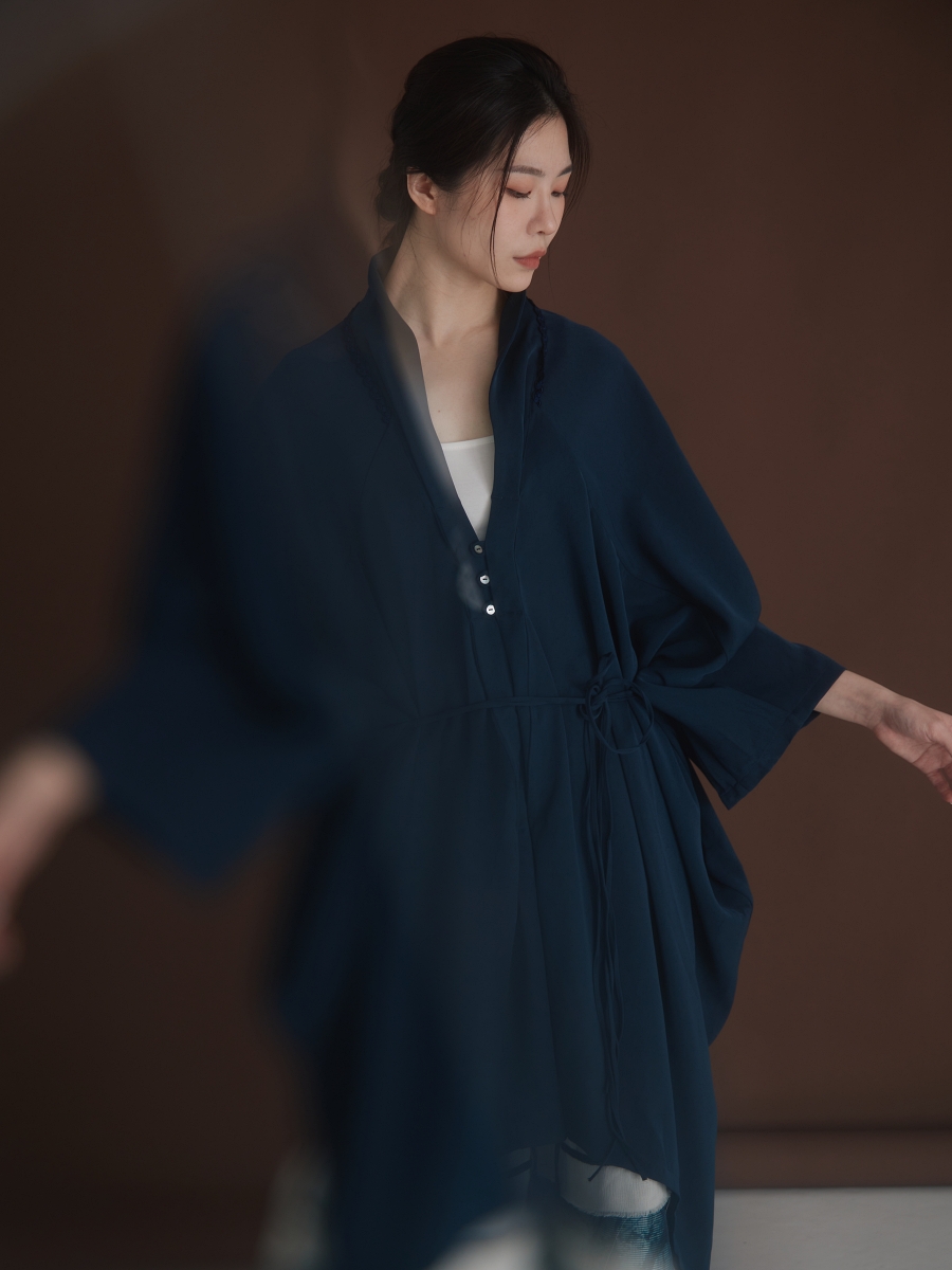 LOOM｜Dandelion Collection Asymmetric Hem Strap Jacket