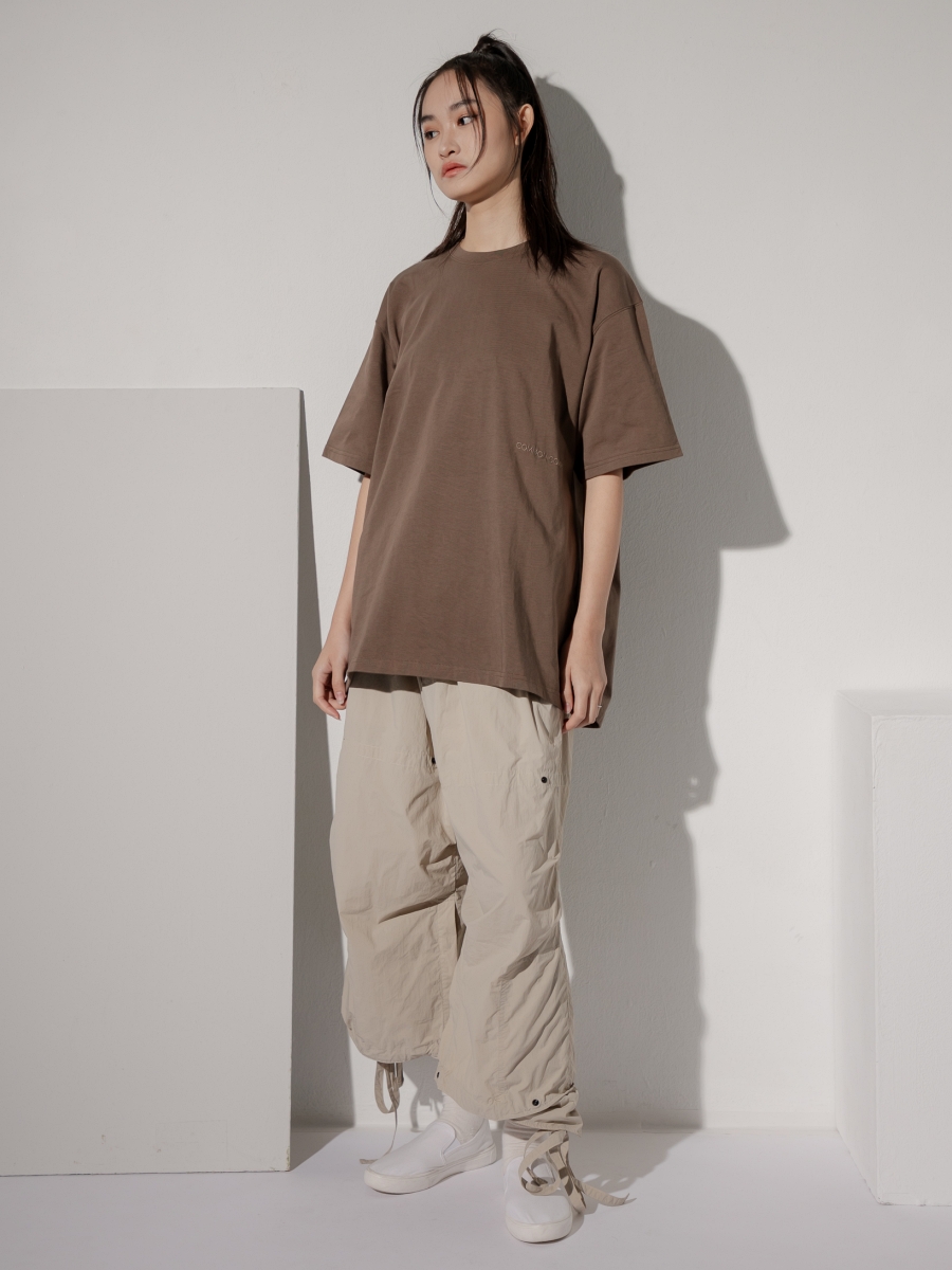 Common Comma｜Brown Eye Testing Back Prints SS Tee