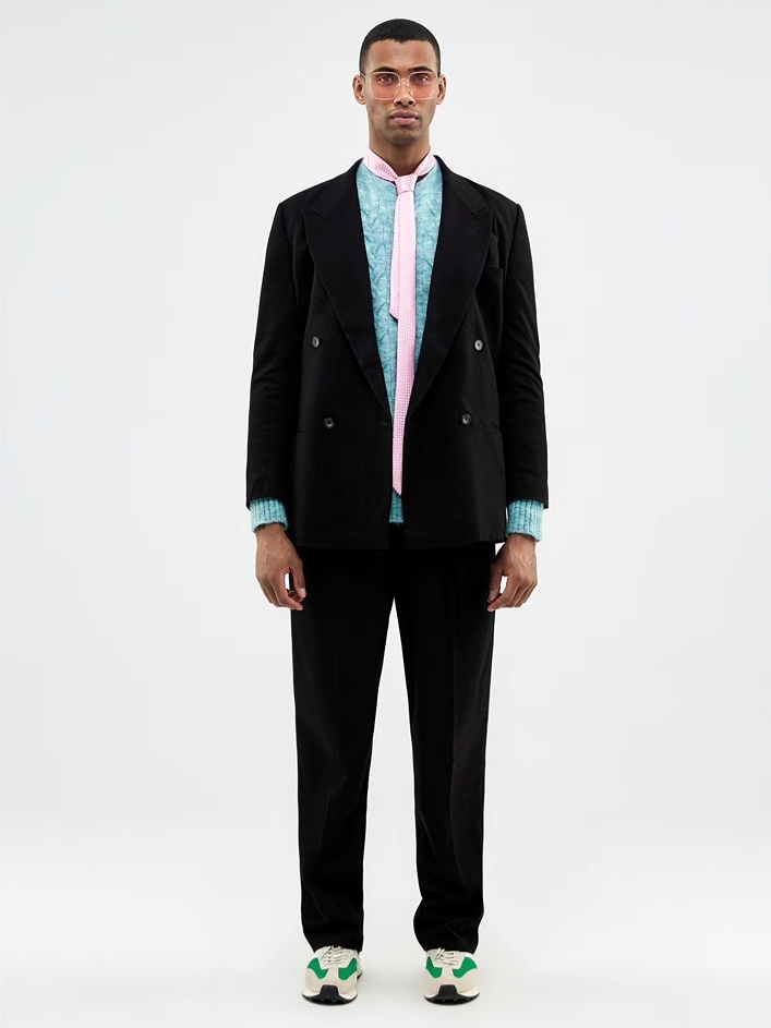 SYS｜Elegant Oversize Black Suit