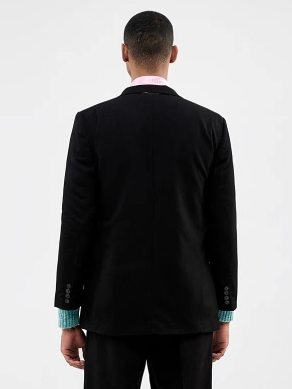 SYS｜Elegant Oversize Black Suit