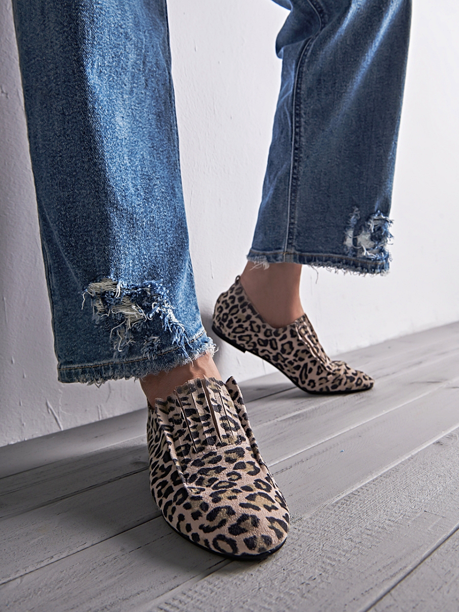 Lexx Moda｜ Leopard Printed Loafers