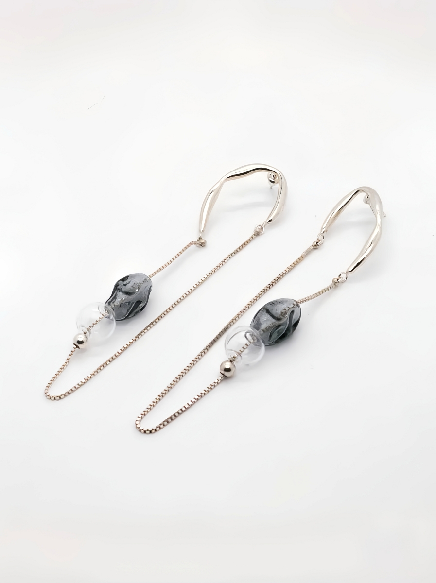 Bubble Nebula｜ Floating Bubbles Drop Earrings