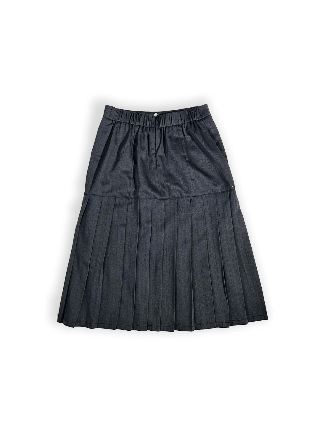 SEW・縫｜ Grey Half Pleated Skirt