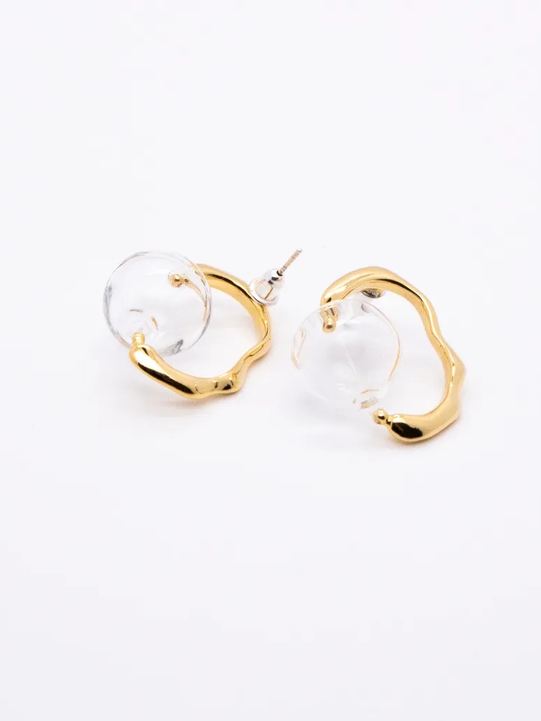 Bubble Nebula｜Small Bubble Earrings