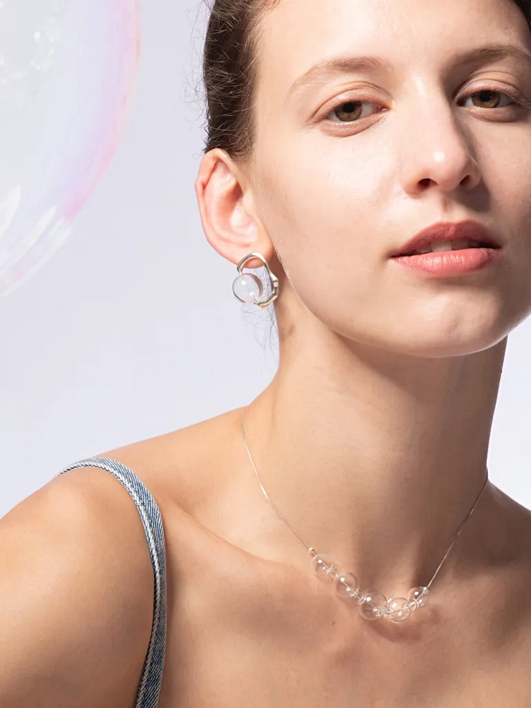 Bubble Nebula｜Small Bubble Earrings