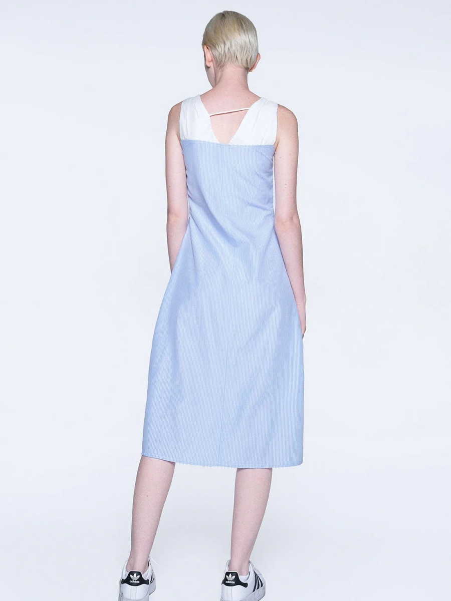 Salient Label｜Sawyer Contrast Colour Striped Dress