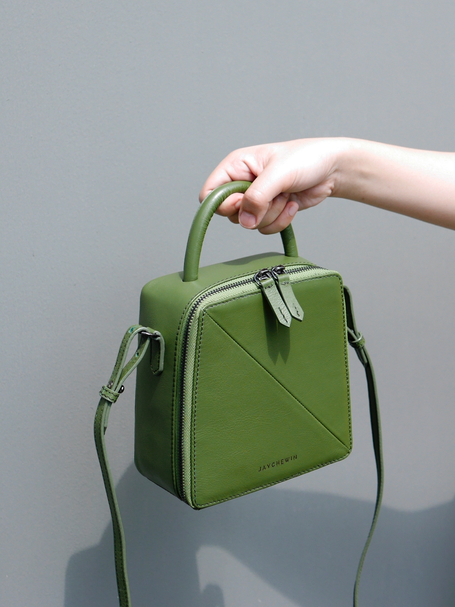 Butter Cross-body Bag｜Olive Green