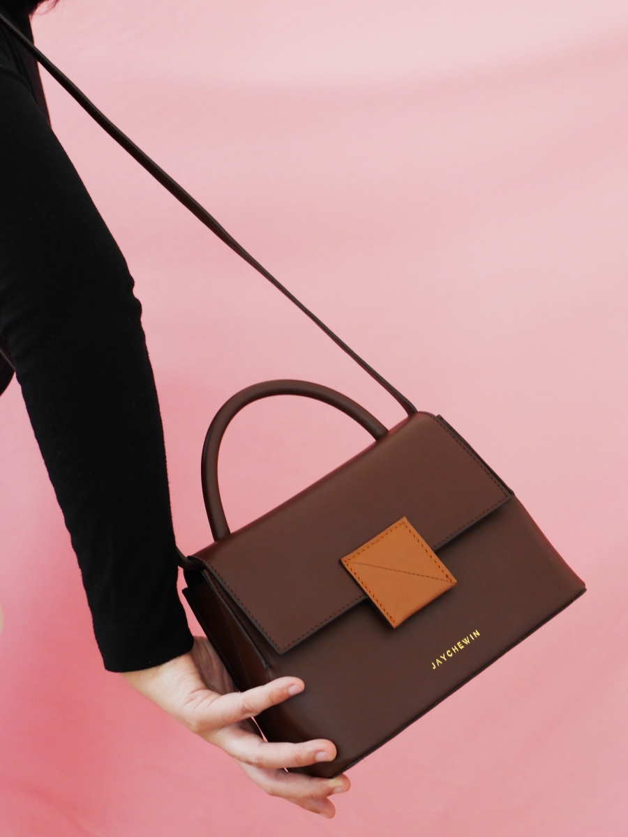 Cable Flap Bag｜Walnut Brown