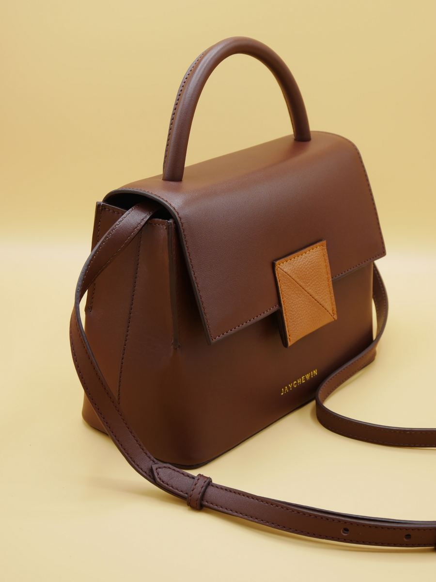 Cable Flap Bag｜Walnut Brown