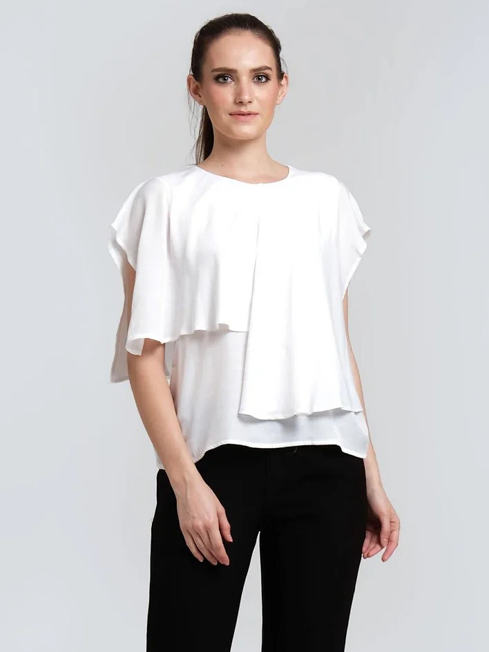 Salient Label｜Magdelena Soft Layered Top