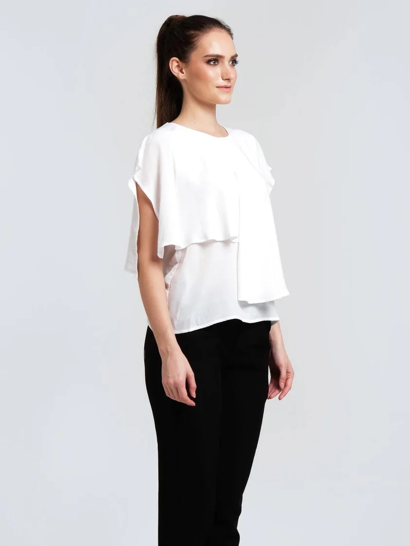 Salient Label｜Magdelena Soft Layered Top