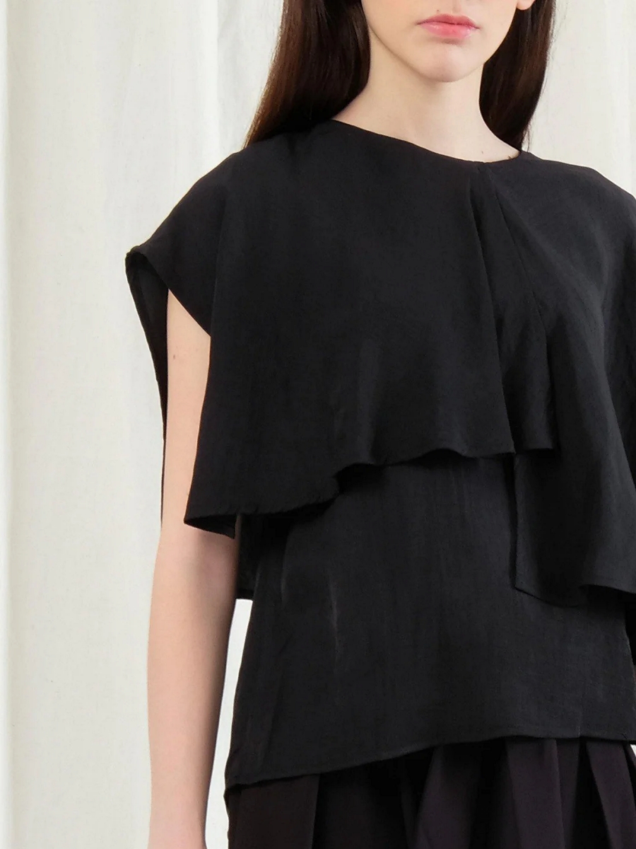 Salient Label｜Magdelena Soft Layered Top