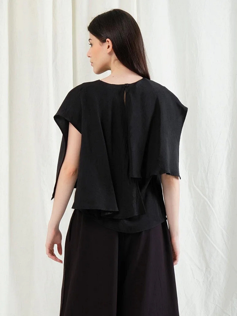 Salient Label｜Magdelena Soft Layered Top