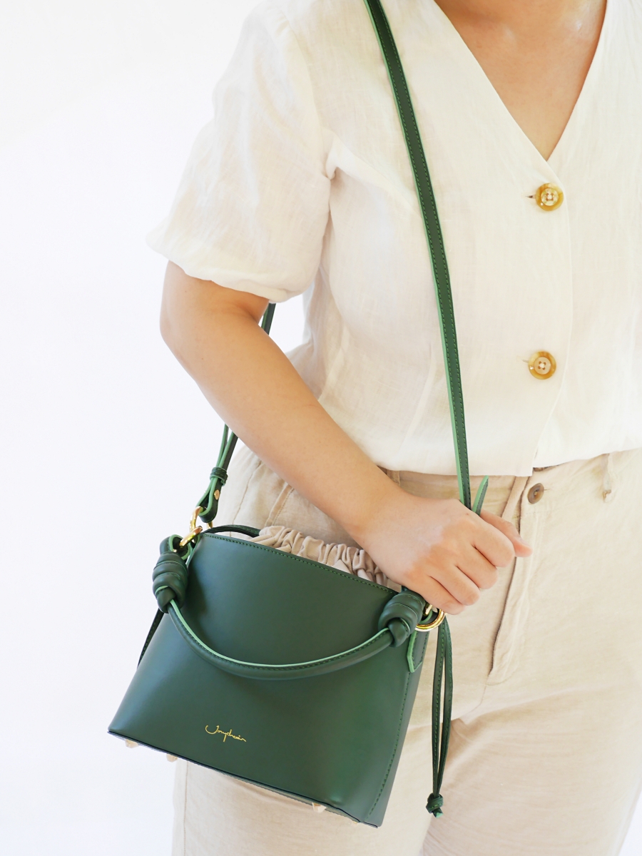 Fuji Bucket Bag｜Pine Green