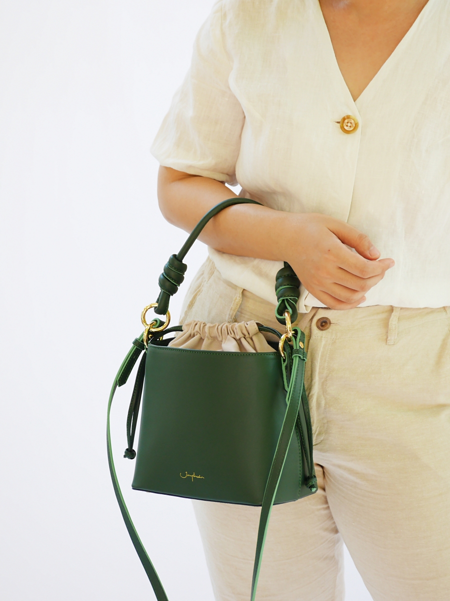 Fuji Bucket Bag｜Pine Green