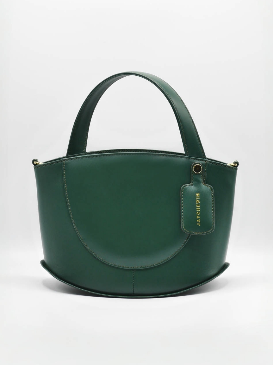 Merry Bucket Tote ｜Pine Green