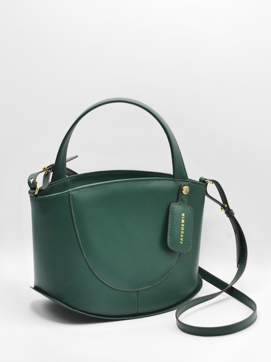 Merry Bucket Tote ｜Pine Green