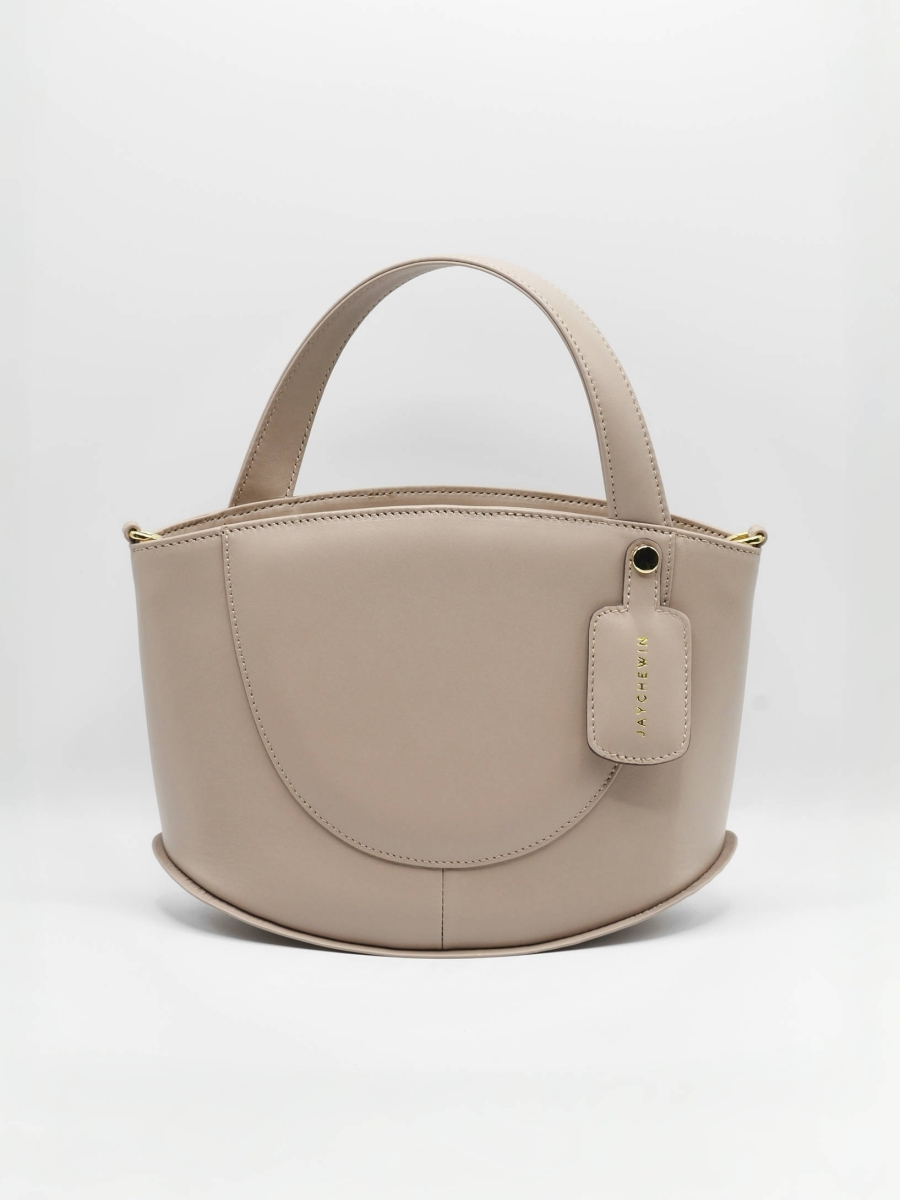 Merry Bucket Tote ｜Taupe