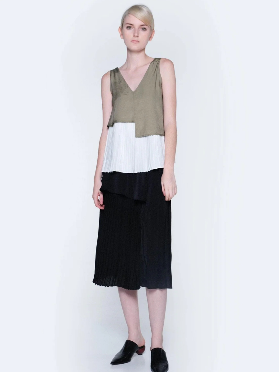 Salient Label｜Michon Layered Reversible Top