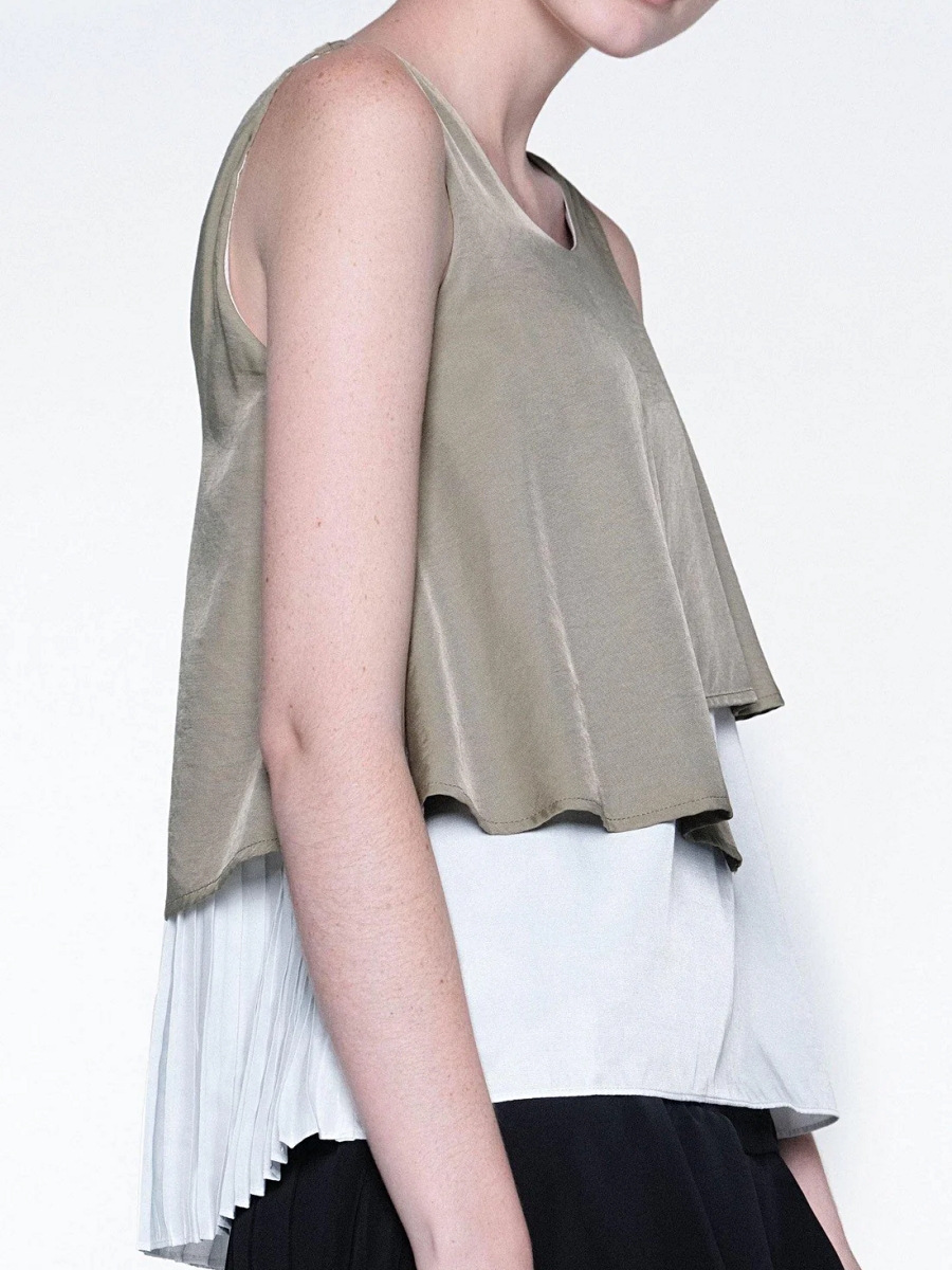 Salient Label｜Michon Layered Reversible Top