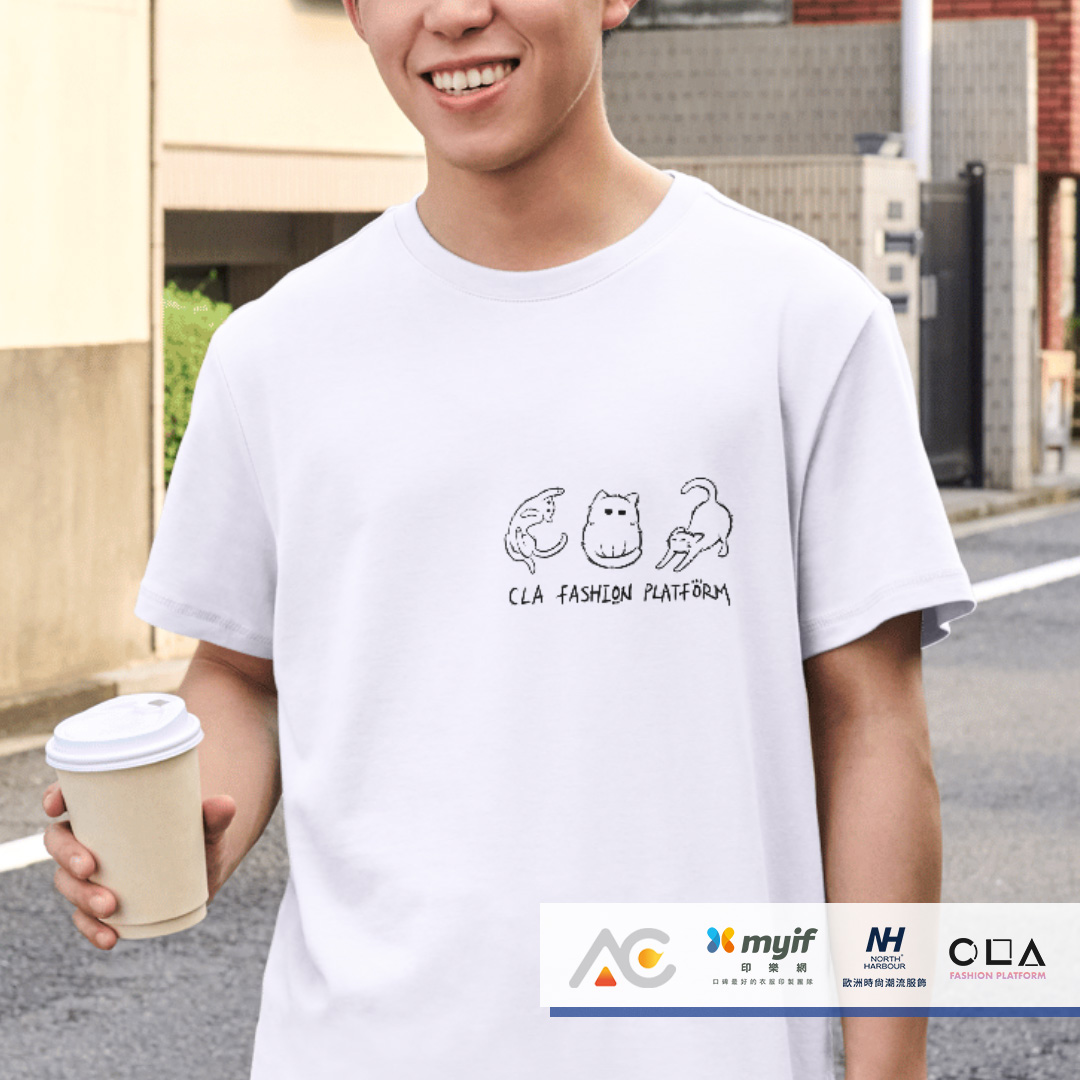 AACC x CLA 赤峰貓街展公益棉Ｔ